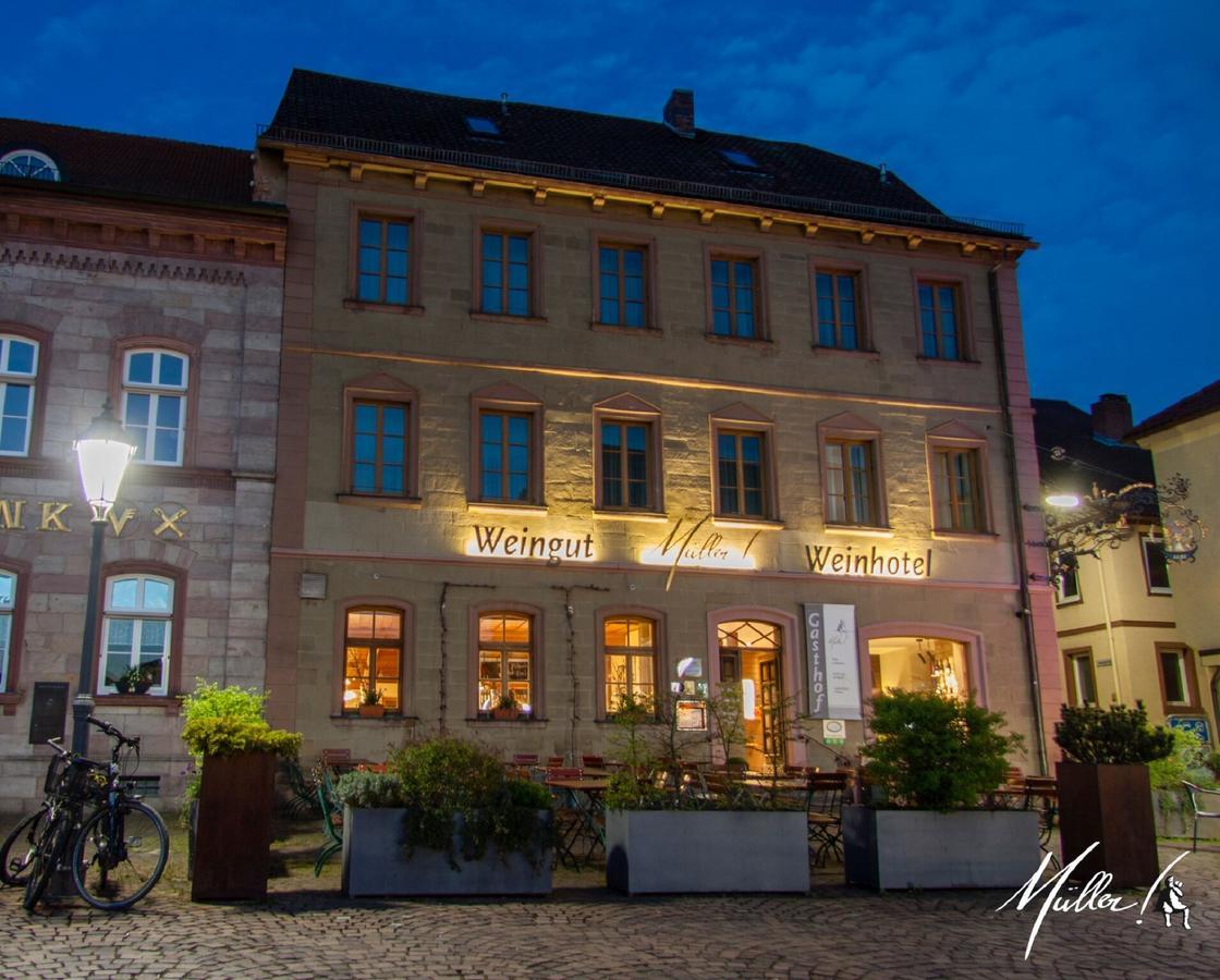 Mueller! Das Weingut & Weinhotel Hammelburg Ngoại thất bức ảnh